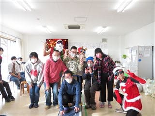 クリスマス会記念撮影