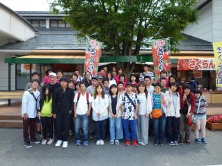 さくらんぼ狩り記念撮影