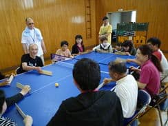 ゲームを楽しむ利用者